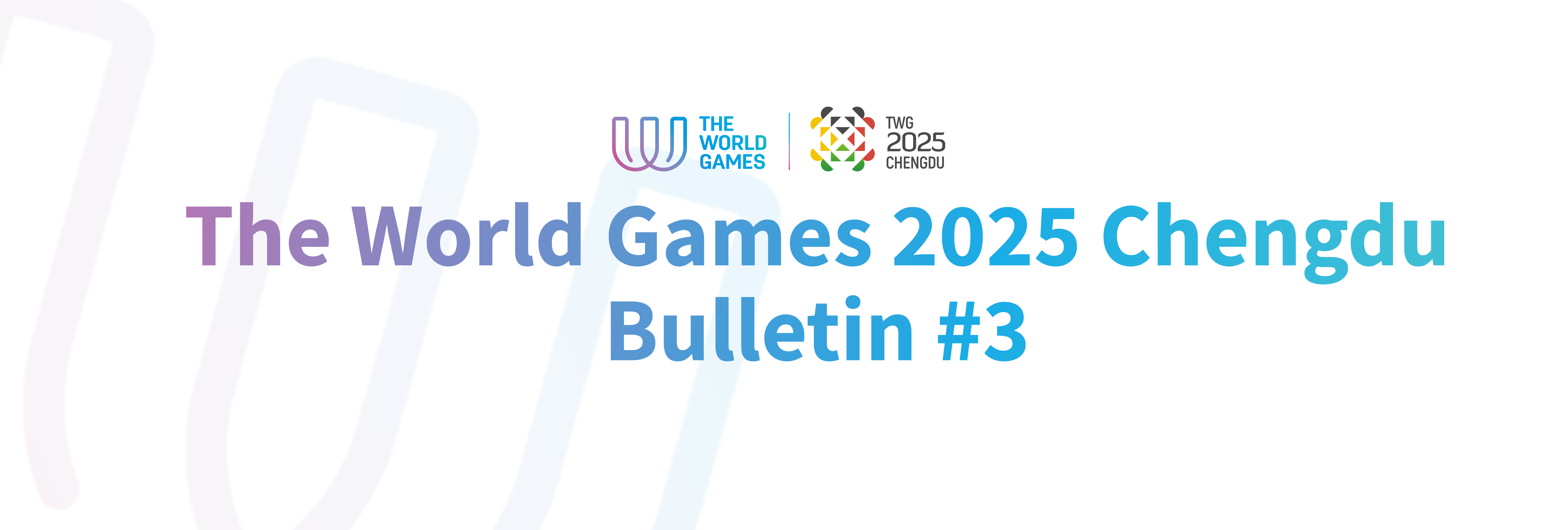 The world games 2025 chengdu 12th edition of the world games